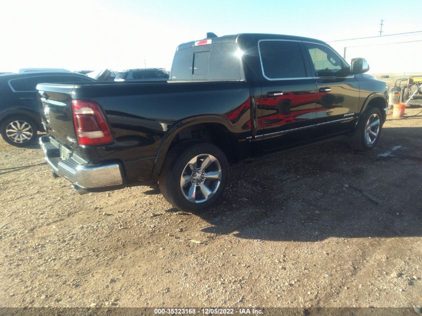 2021 RAM 1500 LIMITED VIN: 1C6SRFHM8MN818939