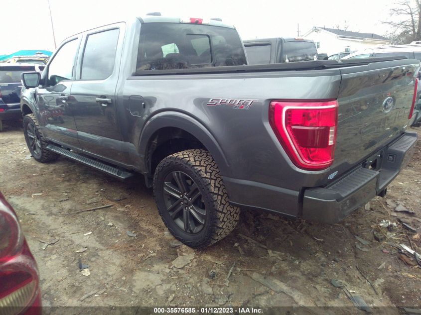 2022 FORD F-150 XL/XLT/LARIAT VIN: 1FTFW1E81NKD87828