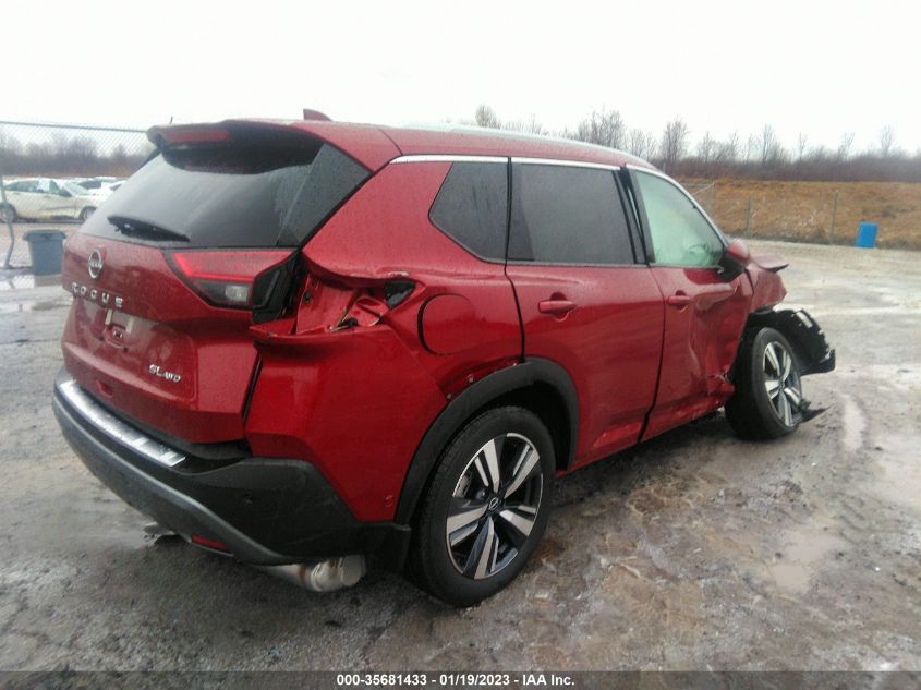 2023 NISSAN ROGUE SL VIN: 5N1BT3CB7PC748876