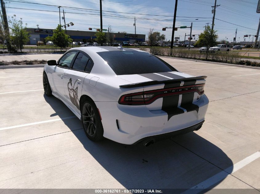 2022 DODGE CHARGER SCAT PACK VIN: 2C3CDXGJ1NH117084