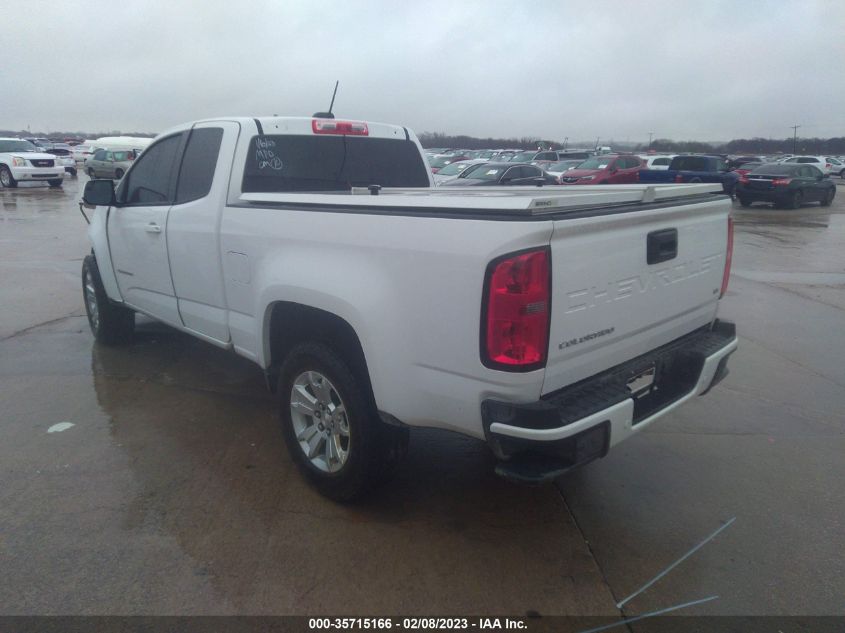 2021 CHEVROLET COLORADO 2WD LT VIN: 1GCHSCEA6M1271760