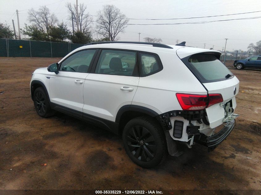 2022 VOLKSWAGEN TAOS S VIN: 3VVDX7B21NM011728