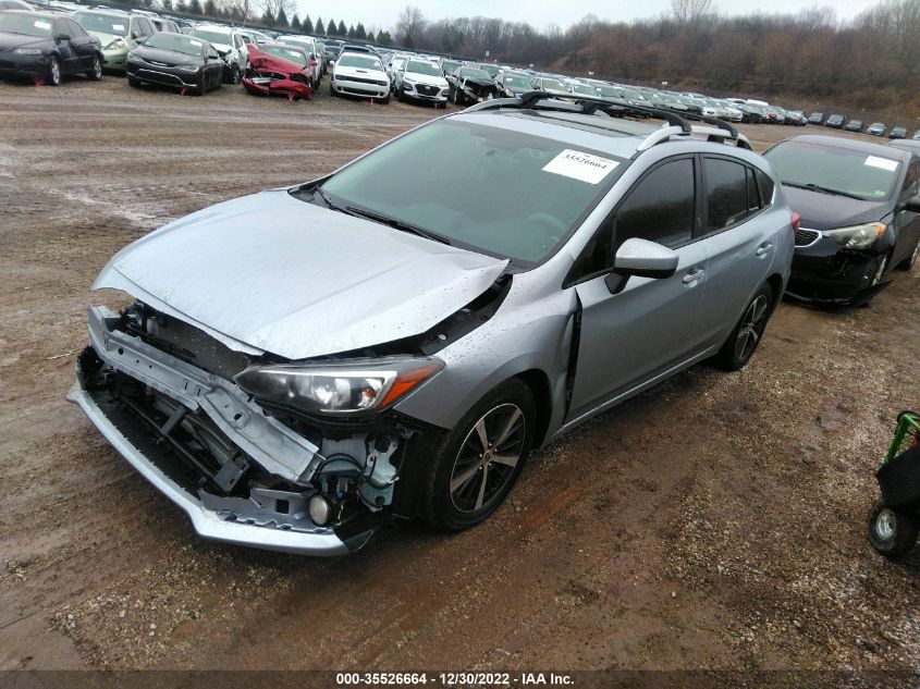 2022 SUBARU IMPREZA PREMIUM VIN: 4S3GTAD64N3710888