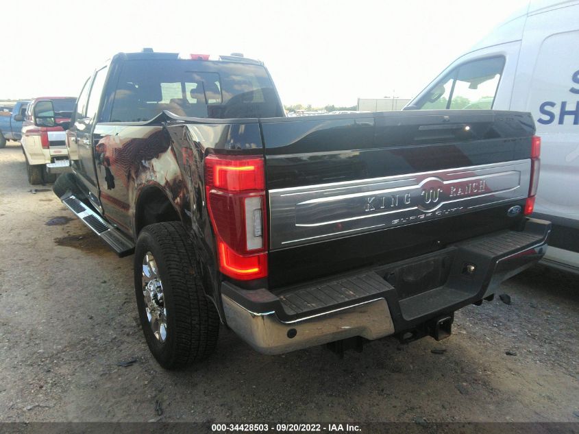 2022 FORD SUPER DUTY F-350 SRW XL/XLT/LARIAT VIN: 1FT7W3BT0NEC24921