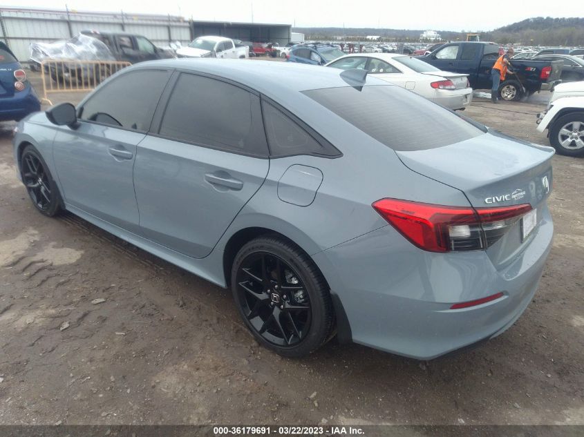 2023 HONDA CIVIC SEDAN SPORT VIN: 2HGFE2F5XPH518957