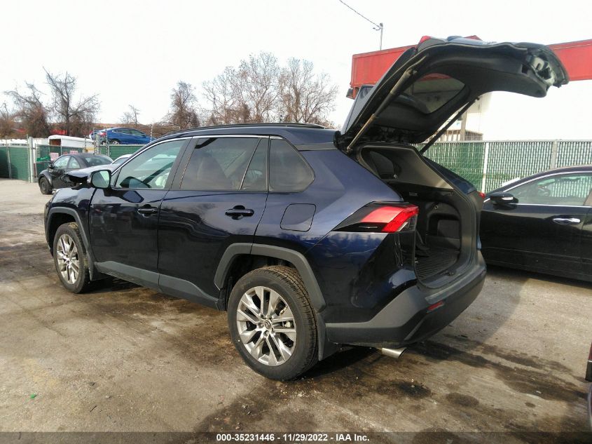 2021 TOYOTA RAV4 XLE PREMIUM VIN: 2T3A1RFV6MW189957