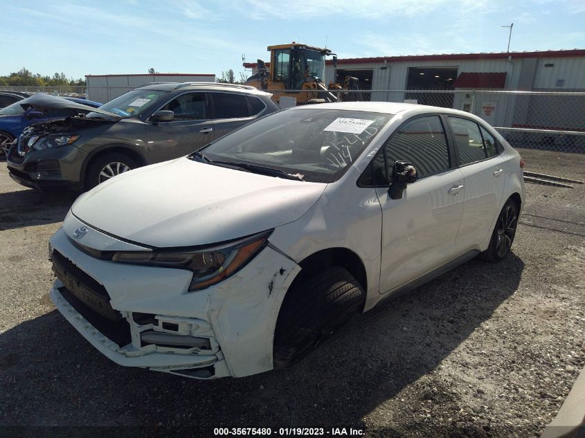 2022 TOYOTA COROLLA SE/SE NIGHTSHADE/APEX SE VIN: JTDS4MCE5N3507476