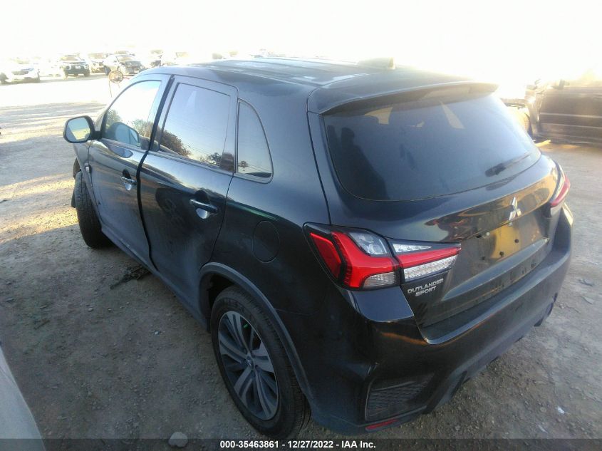 2022 MITSUBISHI OUTLANDER SPORT ES/LE/BE VIN: JA4JPUAU0NU010417