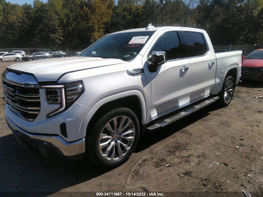 2022 GMC SIERRA 1500 SLT VIN: 3GTPHDED9NG620407