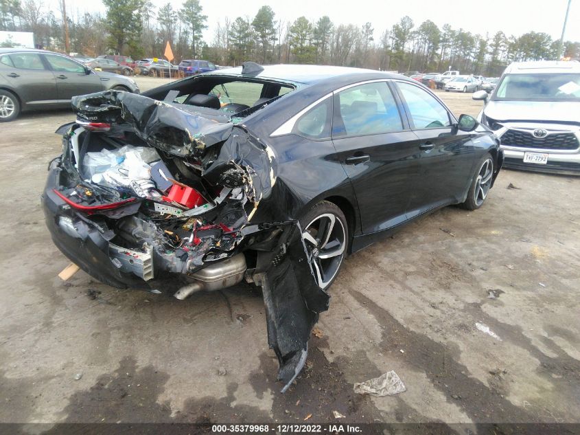 2022 HONDA ACCORD HYBRID SPORT VIN: 1HGCV3F27NA019513