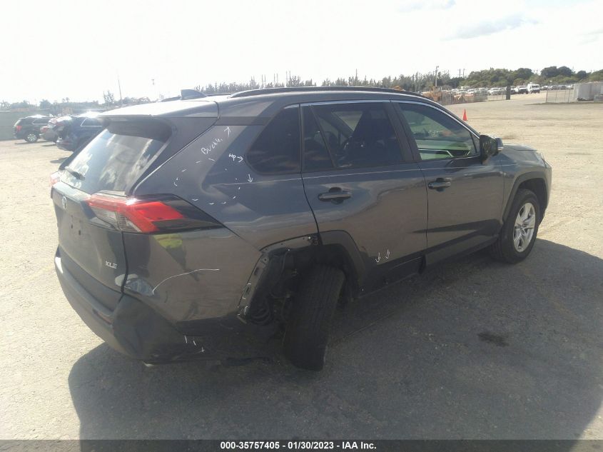 2021 TOYOTA RAV4 XLE VIN: 2T3W1RFV3MW108791