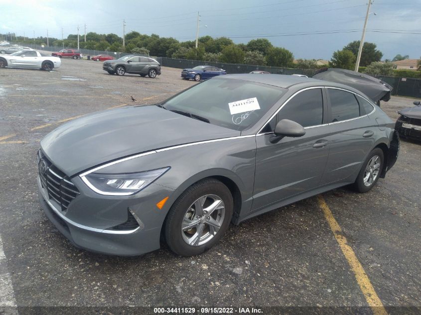 2021 HYUNDAI SONATA SE VIN: 5NPEG4JAXMH090489