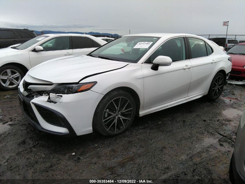 2022 TOYOTA CAMRY SE VIN: 4T1G11AK6NU625774