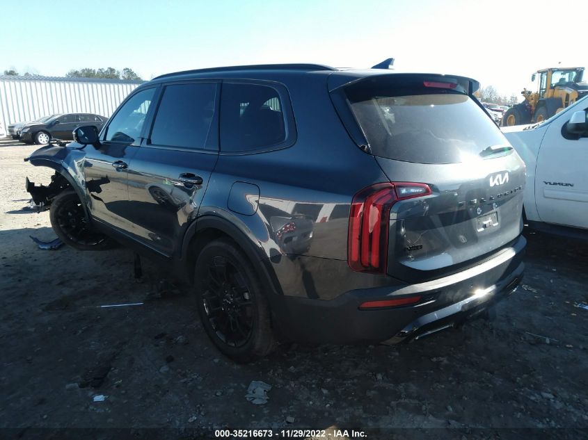 2022 KIA TELLURIDE SX VIN: 5XYP5DHC1NG271169