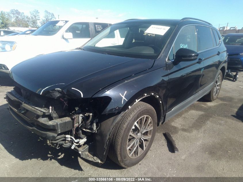 2020 VOLKSWAGEN TIGUAN SE/SEL/SE R-LINE BLACK VIN: 3VV3B7AX7LM053731