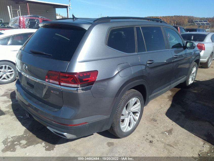 2022 VOLKSWAGEN ATLAS 3.6L V6 SE W/TECHNOLOGY VIN: 1V2HR2CA3NC516379