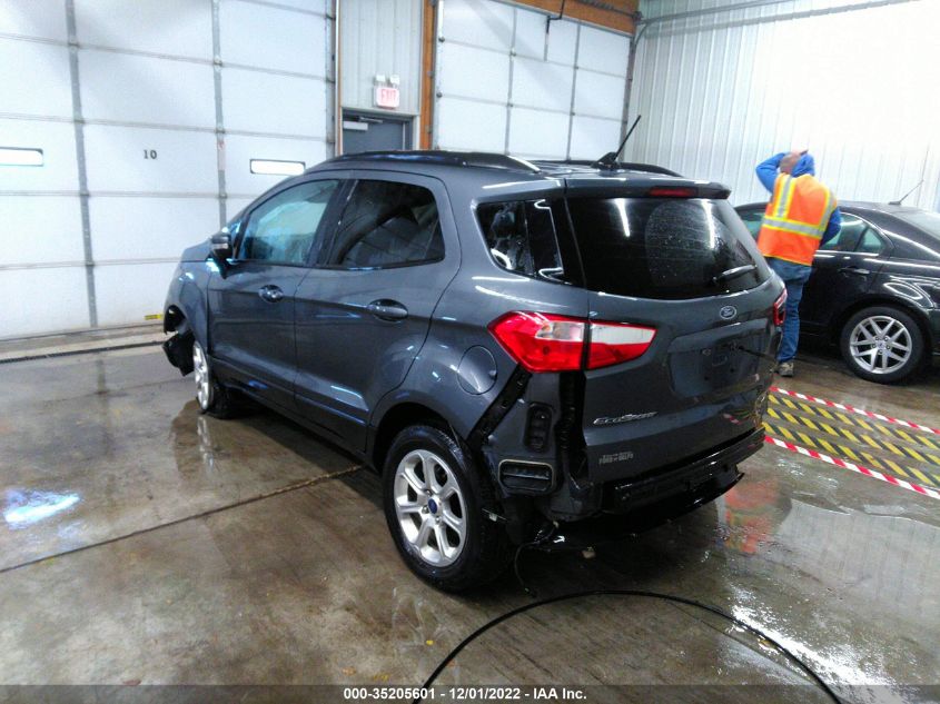 2020 FORD ECOSPORT SE VIN: MAJ6S3GL2LC326929