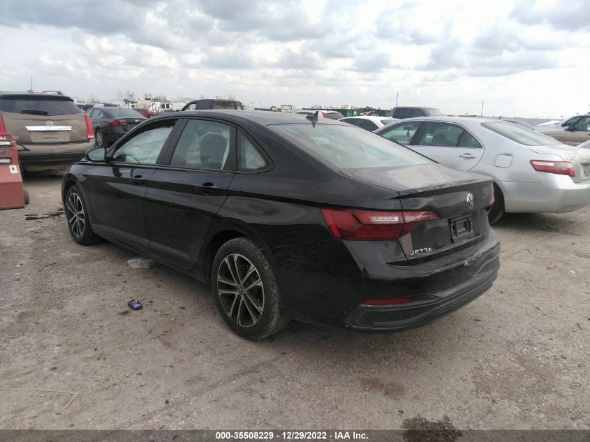 2022 VOLKSWAGEN JETTA SPORT VIN: 3VWBM7BU6NM020048