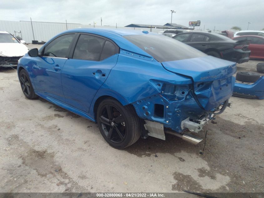 2021 NISSAN SENTRA SR VIN: 3N1AB8DV1MY321109