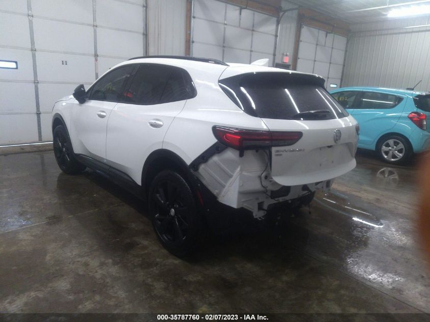 2021 BUICK ENVISION ESSENCE VIN: LRBFZPR43MD164886