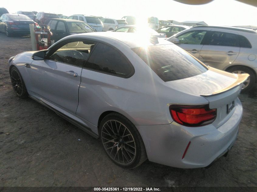 2020 BMW M2 COMPETITION VIN: WBS2U7C0XL7E33849