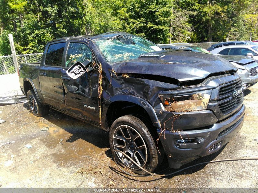 2021 RAM 1500 LARAMIE VIN: 1C6SRFJT7MN810025