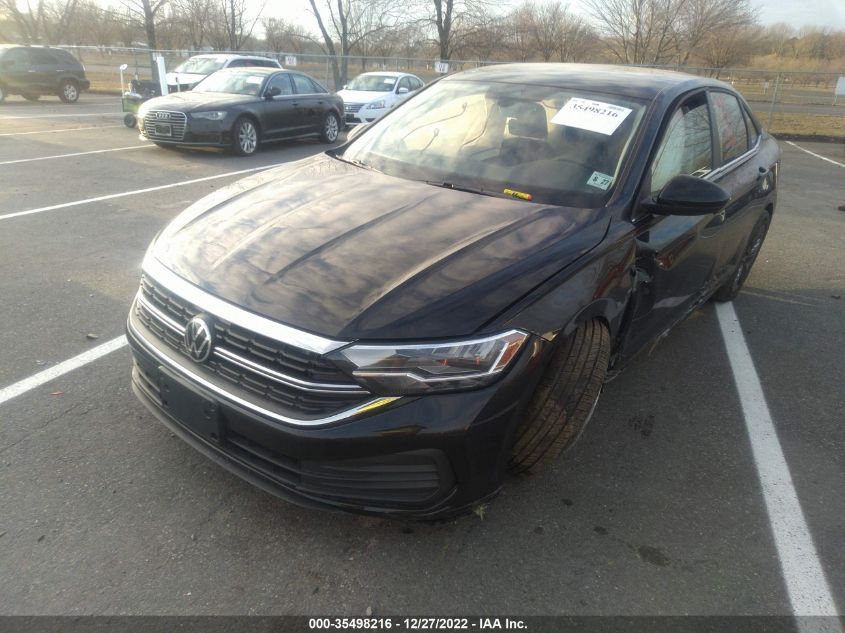 2022 VOLKSWAGEN JETTA SE VIN: 3VWEM7BU4NM025889