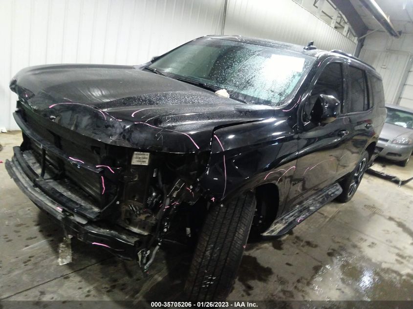 2022 CHEVROLET TAHOE RST VIN: 1GNSKRKD4NR122989