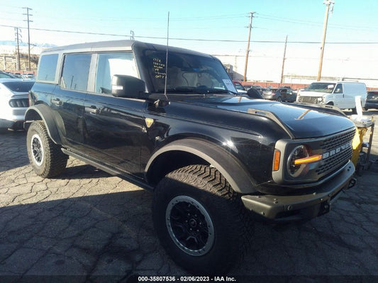 2022 FORD BRONCO BASE/BIG BEND VIN: 1FMEE5DP0NLB32513