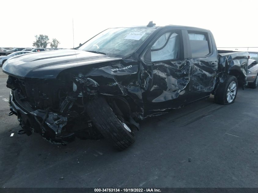 2021 CHEVROLET SILVERADO 1500 CUSTOM VIN: 1GCPYBEHXMZ151060