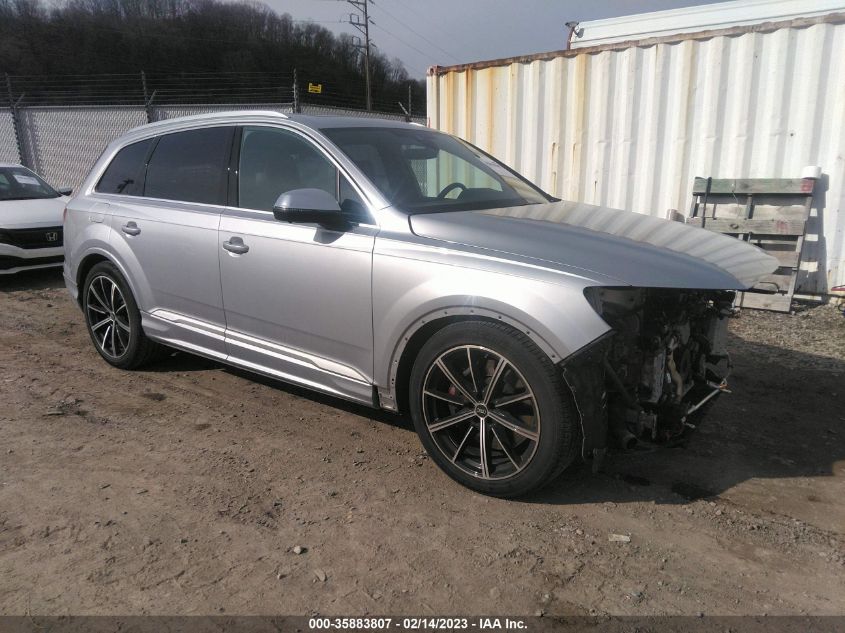 2022 AUDI SQ7 PREMIUM PLUS VIN: WA1AWBF72ND010154