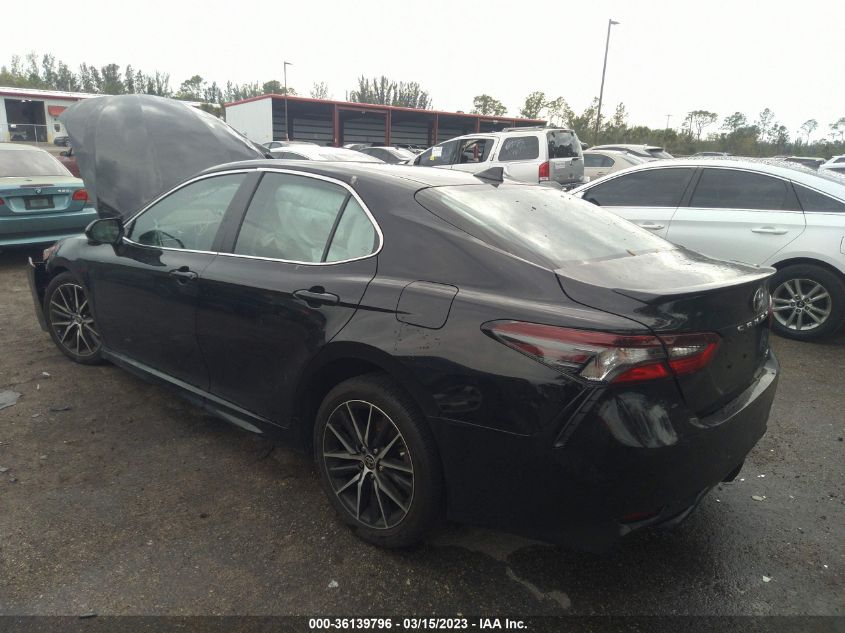 2022 TOYOTA CAMRY SE VIN: 4T1G11AK9NU631469