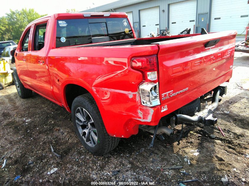 2020 CHEVROLET SILVERADO 1500 LT VIN: 3GCUYDED0LG412738