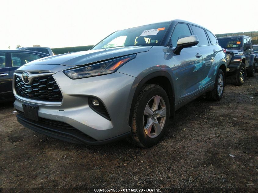 2021 TOYOTA HIGHLANDER L/LE VIN: 5TDBZRBH2MS527983