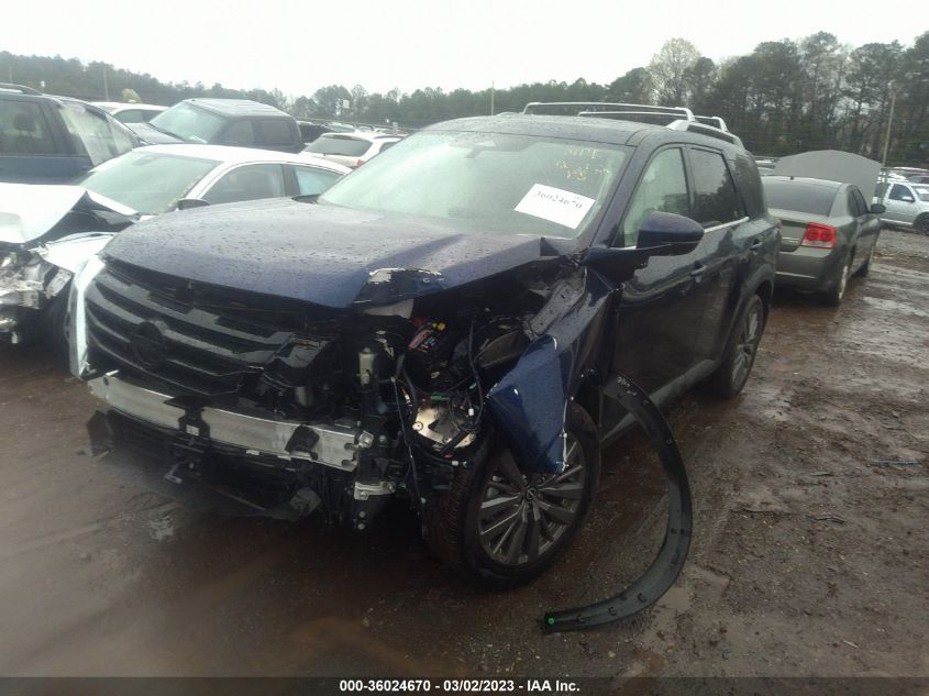 2023 NISSAN PATHFINDER SL VIN: 5N1DR3CD2PC201216