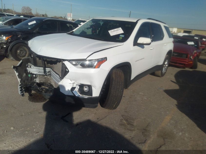 2021 CHEVROLET TRAVERSE LT CLOTH VIN: 1GNERGKW3MJ144316
