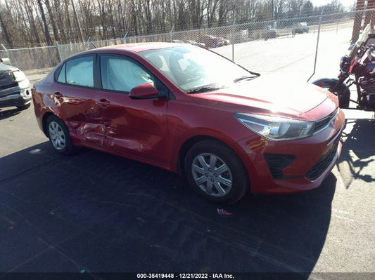 2022 KIA RIO S VIN: 3KPA24AD8NE463980