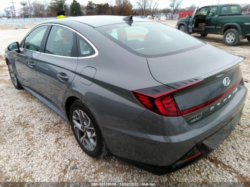 2022 HYUNDAI SONATA SEL VIN: KMHL64JAXNA244472