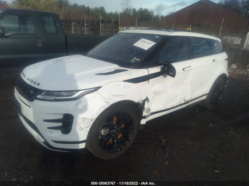2021 LAND ROVER RANGE ROVER EVOQUE R-DYNAMIC S VIN: SALZT2FX0MH153511