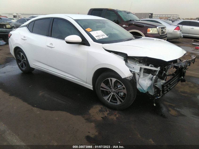 2022 NISSAN SENTRA SV VIN: 3N1AB8CV5NY312612