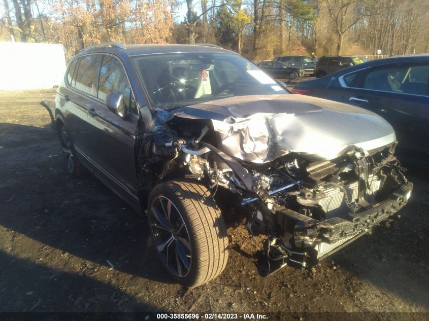 2022 VOLKSWAGEN TIGUAN SEL R-LINE VIN: 3VV4B7AX3NM092405