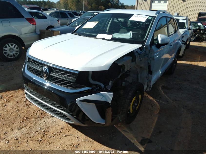 2022 VOLKSWAGEN TAOS SE VIN: 3VVWX7B25NM052890