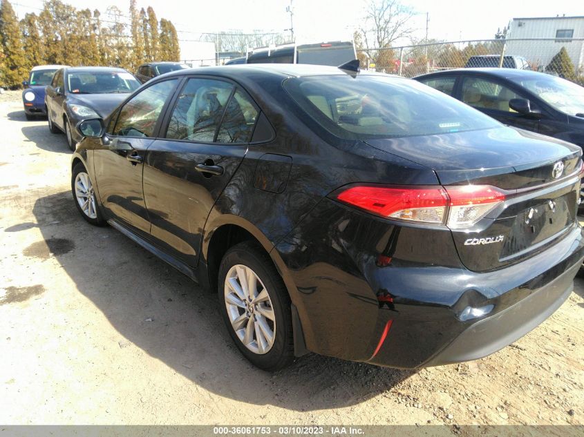 2023 TOYOTA COROLLA LE VIN: JTDB4MEE4P3000973