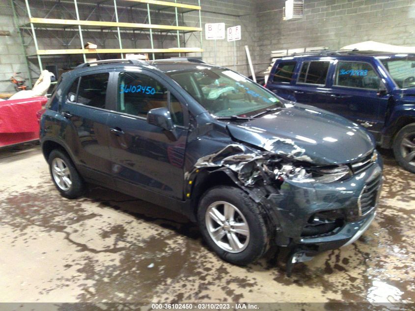 2022 CHEVROLET TRAX LT VIN: KL7CJPSM4NB524764