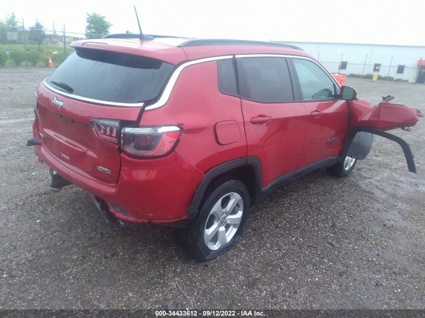 2021 JEEP COMPASS LATITUDE VIN: 3C4NJDBB9MT537872