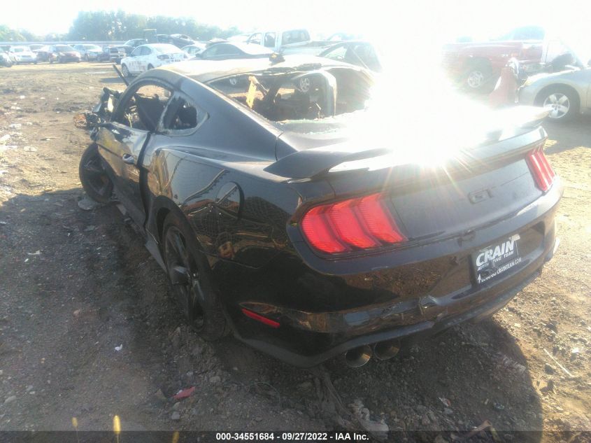 2021 FORD MUSTANG GT VIN: 1FA6P8CF5M5106818