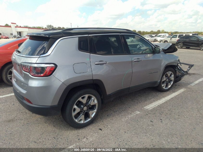 2020 JEEP COMPASS LIMITED VIN: 3C4NJCCB3LT198579