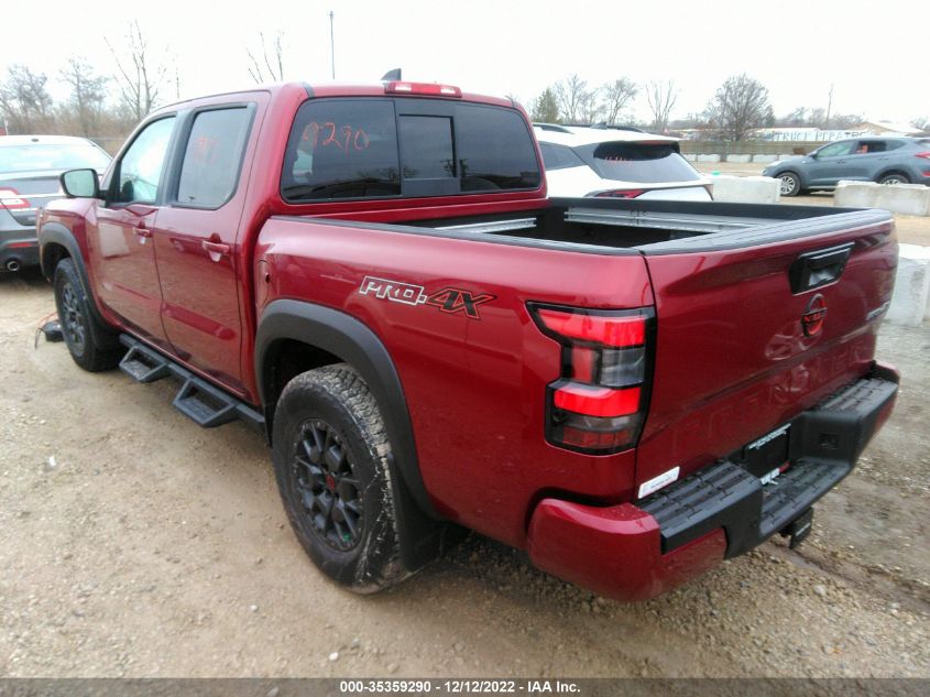 2022 NISSAN FRONTIER PRO-4X VIN: 1N6ED1EK9NN695323