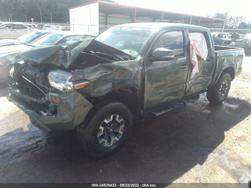 2021 TOYOTA TACOMA 4WD SR/SR5/TRD SPORT VIN: 3TMCZ5AN8MM373588