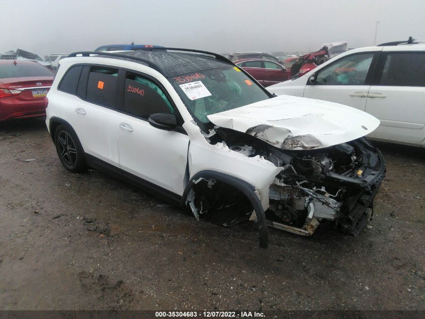 2022 MERCEDES-BENZ GLB GLB 250 VIN: W1N4M4HB0NW254209